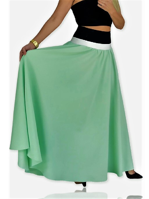 DLOUHÁ SUKNĚ - MAXI SUKNĚ BOROS SK-L-GRL 01